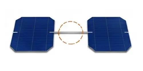 Interconnect ribbon connection diagram